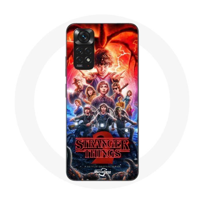 Чехол для Xiaomi Redmi Note 11 4G Плакат «Очень странные дела», 2 сезон