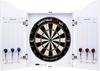 Wooden Dart Cabinet - ENGELHART - Sisal Dartboard - 2 Sets of 18 GR Darts
