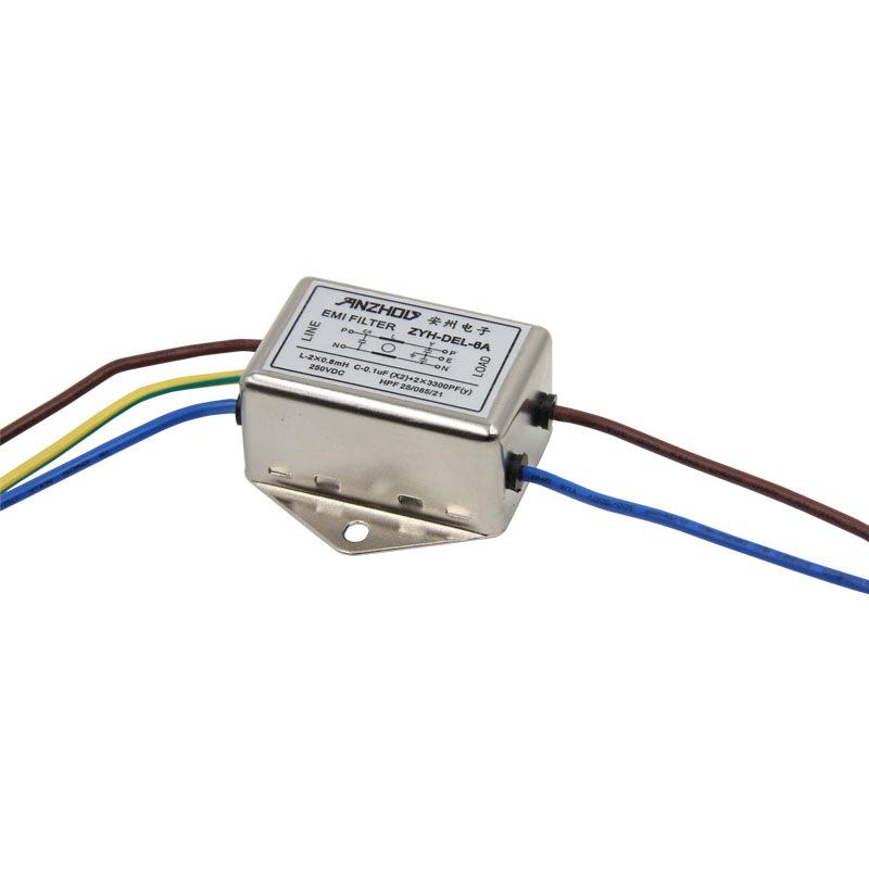 ANZHOU DC Filter: ZYH-DEL Series (10A, 6A, 3A)