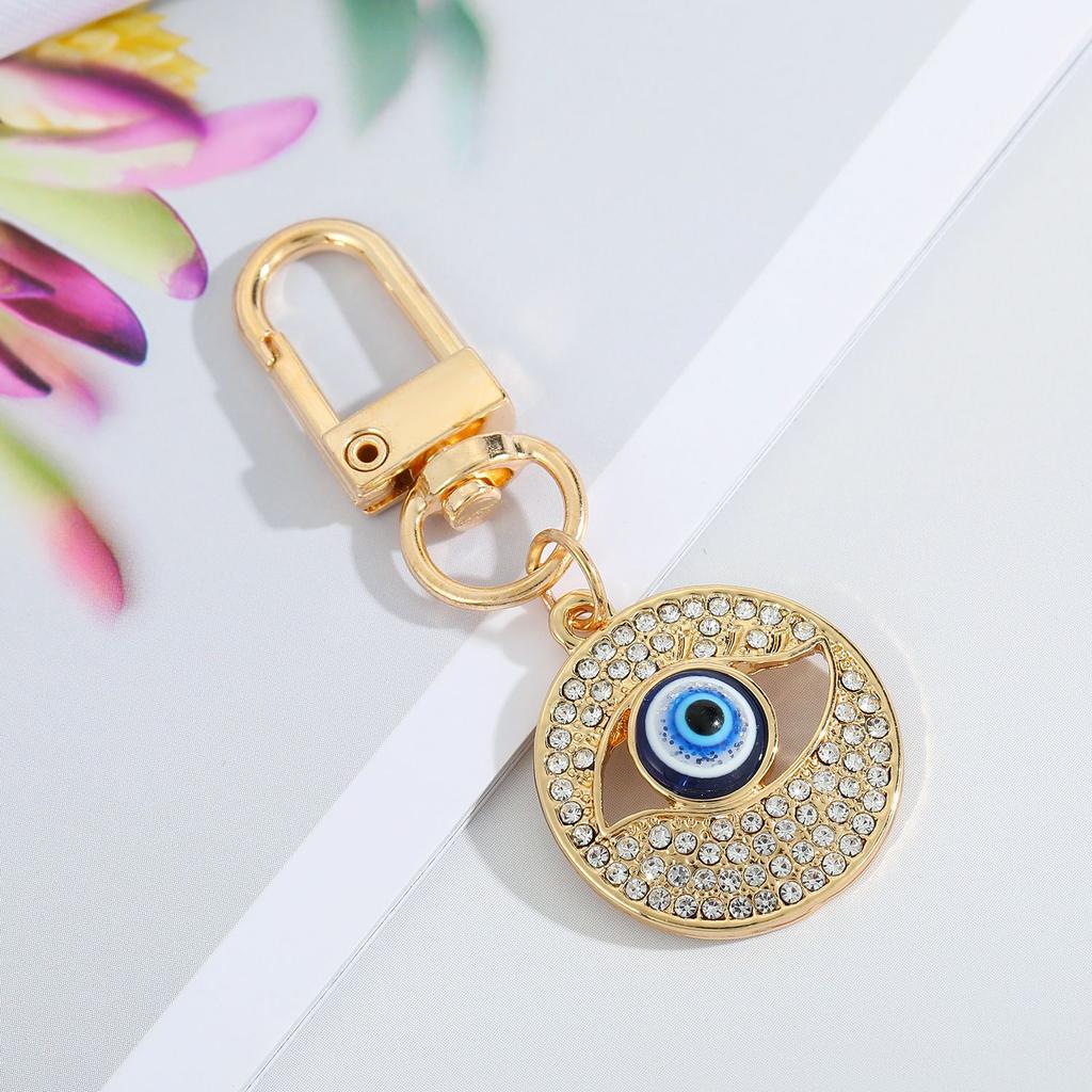 Key Ring Holder Bag Pendant Evil Eye Keychain Buddha Hand Keychains Hamsa Hand Keyring Amulet