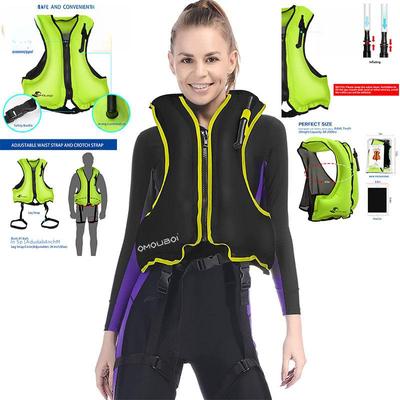 Спасательный жилет повышенной плавучести для взрослых - Жилет для морского дрифта, рыбалки и плавания
