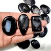 Beautiful Shiny Black Onyx Polished Druzy, High Druzy Cabochon Lot Loose Gemstone For Handmade Jewelry Making