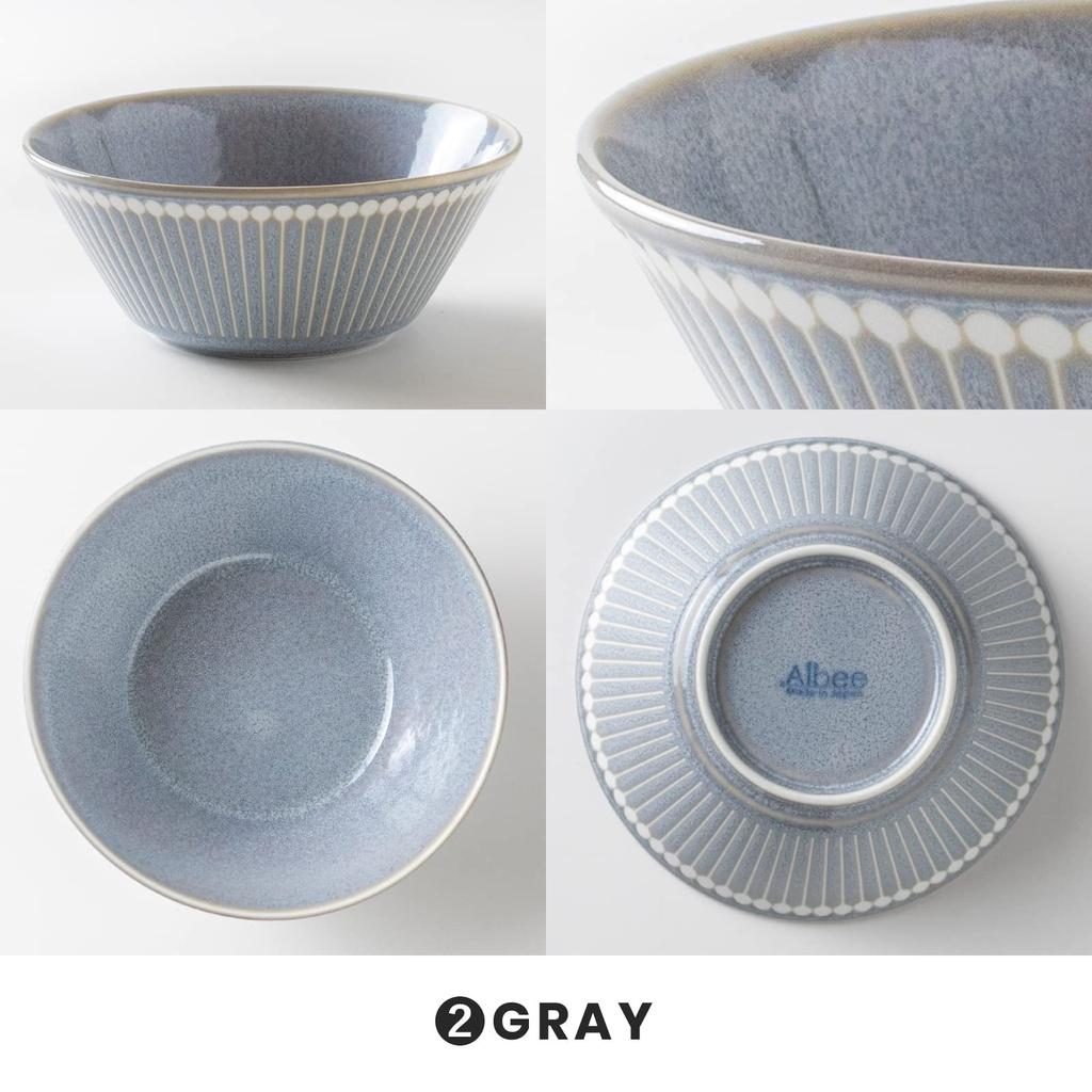 Керамика Minoru, Mino Ware Albee 160, серая