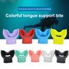 Silicone Scuba Diving Snorkel Regulator Mouthpiece Cover Octopus Holder Retainer Tongue Diving Mouthpiece Scuba Accessories