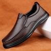 Men's Leather Casual Shoes Slip On Formal Shoes Driving Shoes Office Shoes