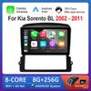 Wireless Carplay Android OS for Kia Sorento BL 2002 - 2011 Car Video Multimedia Player DSP Stereo 4G IPS Screen GPS Navi WiFi