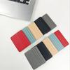 Purse Candy Color PU Leather Credit Card Pocket Business Card Cover Credit Card Box Slim Wallets