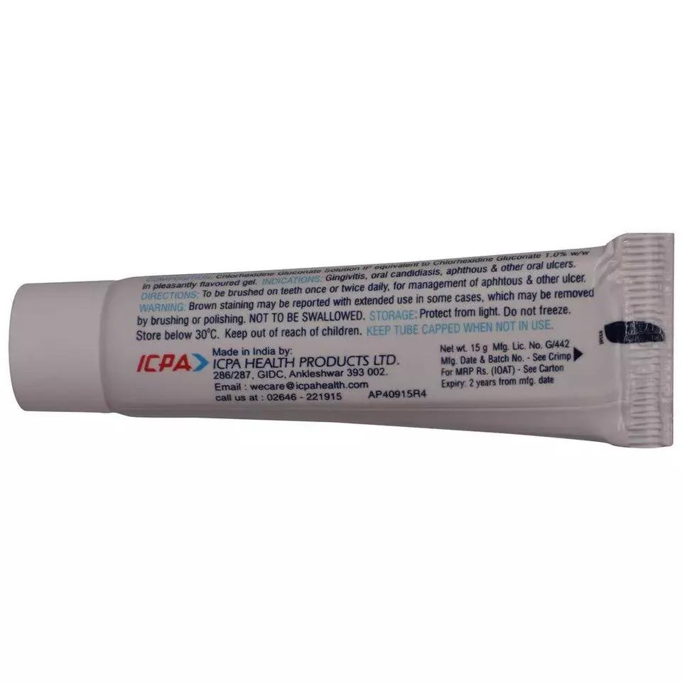 Упаковка из 6 х стоматологических антисептических гелей для полости рта HEXIGEL с глюконатом 15 г для быстрого заживления язв