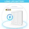 AC85-265V Wireless Smart Switch 1/2/3Gang Remote Control Switch Wall Panel Switch  Home Automation