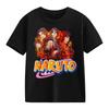 Trendy Hot Selling Childrens Tshirt Naruto Pure Cotton Cartoon Printed Parentchild Outfit Round Neck Short Sleeved Shirt