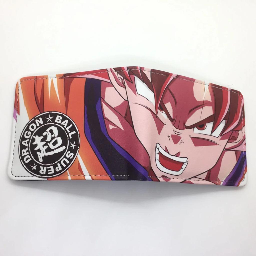 Dragon Ball Сон Гоку Многофункциональный Кошелек для Карт Мультяшный PU Кошелек Личность Креативность Простой Складной Монетник Мальчик День Рождения Подарок