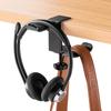 Крючок для наушников Подставка Вешалка Держатель Зажим Вмещает 2 360 градусов Грузоподъемность 5 кг Настольная зона E-Supply Наушники, Вращение, Каждый, Алюминий, Организация,