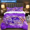 3PCS sanfrecce hiroshima Printed Soft Bedding Set,Including 1pc Duvet Cover And 2pcs Pillowcases Perfect for Bedroom, Dormitory, Fan gift