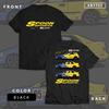 Men's Cotton T-shirt Rs Grey Sports Car Coupe Tshirt Honda Civic Spoon Sports EG EK ESI JDM Japan Car Automotive T Shirt ANYTEE