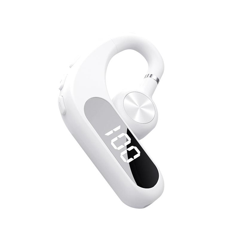 Новые наушники Bluetooth с воздушной проводимостью, одно вращение уха, с зарядным отсеком, без ушного подвесного внешнего звука, большая мощность