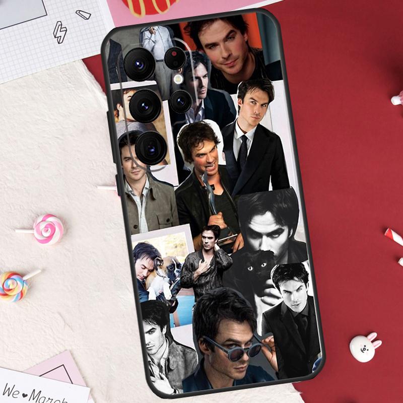 Коллаж Damon Salvatore Чехол для Samsung Galaxy S21 S22 S23 S24 S25 S26 Ultra S10 S25 Plus S25 FE S20 FE Защитный корпус