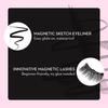SUGAR Cosmetics Maximeyes Drama Magnetic Eyelashes & Eyeliner, Matte Finish - 02 Exceptional - Chic & Classy (Удлинение) - 3 мл