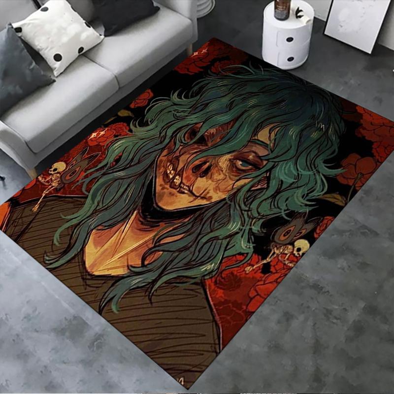 2025 New sally face Carpet Rug for Living Room Bedroom Home Sofa Decoration,Kids play Non-slip Floor Mat139