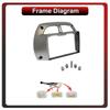 2Din Android Car-Play Car Radio,Toyota RAV4 2000-2003,Multimedia Player Head Unit Stereo GPS Navigation BT WIFI,1+16GB