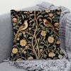 1 Наволочка в стиле Уильяма Морриса с природным рисунком