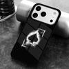 Пики Карты для игры в Покер Туз Арт Чехол для Телефона Для iPhone 17,16e,15,14,13,12,11,Mini,Pro,MAX Мягкий Силиконовый Чехол