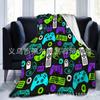 Stylish And Simple Flannel Blanket Thickened Digital Printing Children'S Blanket