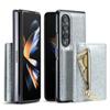 Кожаный чехол с подставкой-кошельком для Samsung Galaxy Z Fold 4 Fold4 Fold3 Fold 3 Zfold4 Bling с блестками