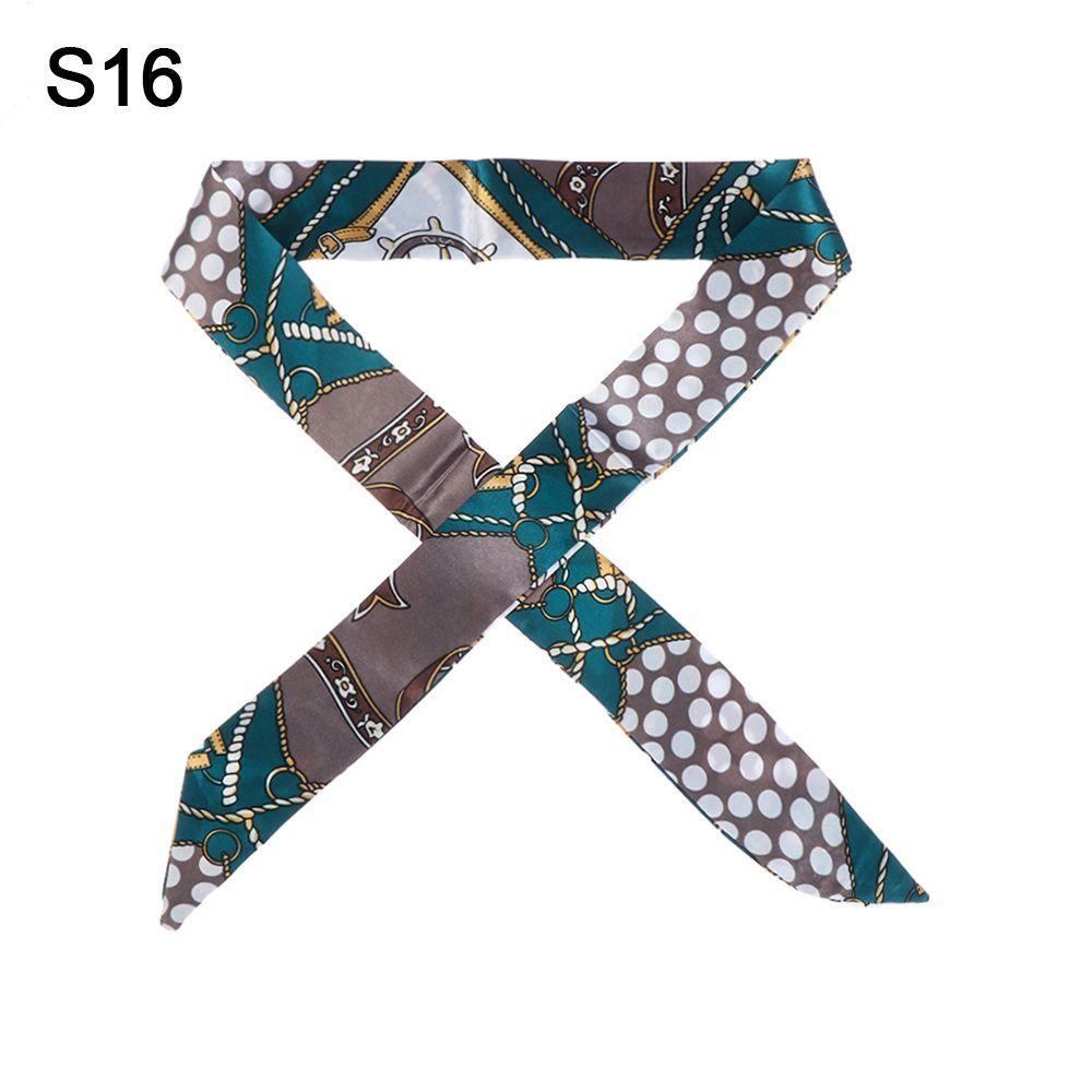 Accessories Hairband Decor Ribbon Scarf Small Silk Scarf Neck Scarf Handbag Handle Ribbon