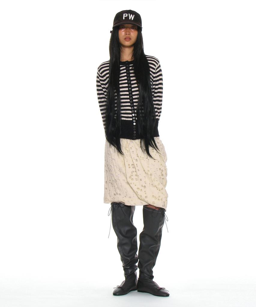 Partimento Women Ballet Slouch Long Boots_Charcoal