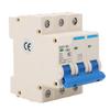 3P миниатюрный автоматический выключатель с креплением на DIN-рейку, защита от перегрузки, переменный ток 400 В, 50 Гц, 63 А