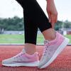 Модные кроссовки для женщин, дышащие кроссовки для женщин, кроссовки из сетчатой ткани, со шнуровкой, женская обувь, женская обувь