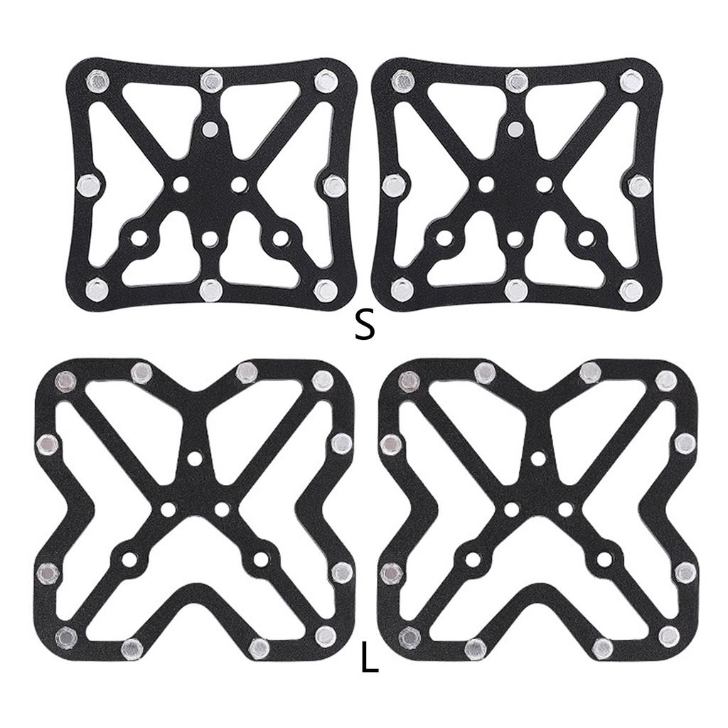 Велосипедные педали без зажима 1 пара адаптер для педалей из алюминиевого сплава адаптер для педалей велосипеда адаптеры для платформ шипы педали