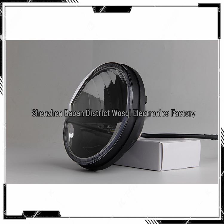 Wrangler 7" 30W LED Headlight with Daytime Running Light and Turn Signal, High/Low Beam.