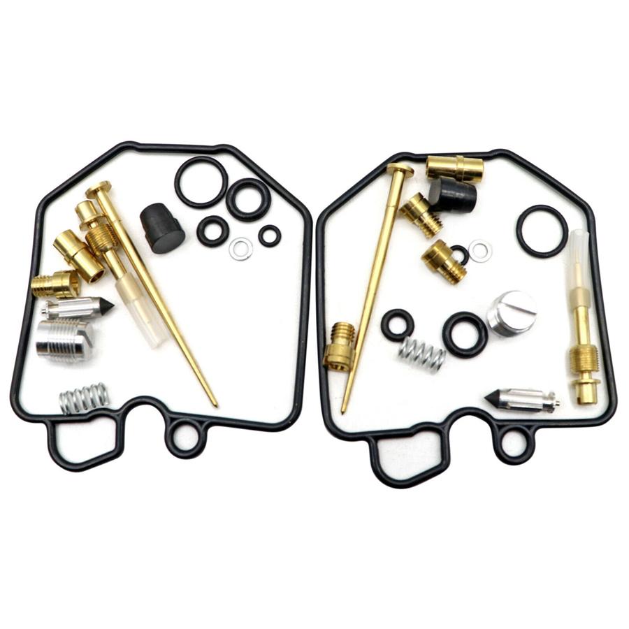 2X Motorcycle Carburetor Repair Rebuild Kit For CX500C 80-82 Custom 80-81 Deluxe