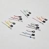 NH35 Watch Hands 8.5*12*12.5mm NH34 NH35A NH36 7S36 4R36 Pointers Green Luminou Orange Red Blue Green Black for Seiko Part
