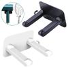 1Pc Multifunctional Hair Dryer Holder Bracket Phone Stand Organizer For Bathroom Towel Hook Wall Mount Storage Rack for