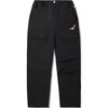 Li Ning X MEDM Daily Progress Collaboration Sports Simple Solid Color Straight Loose Casual Pants Men Bottoms Black AKXV281-1