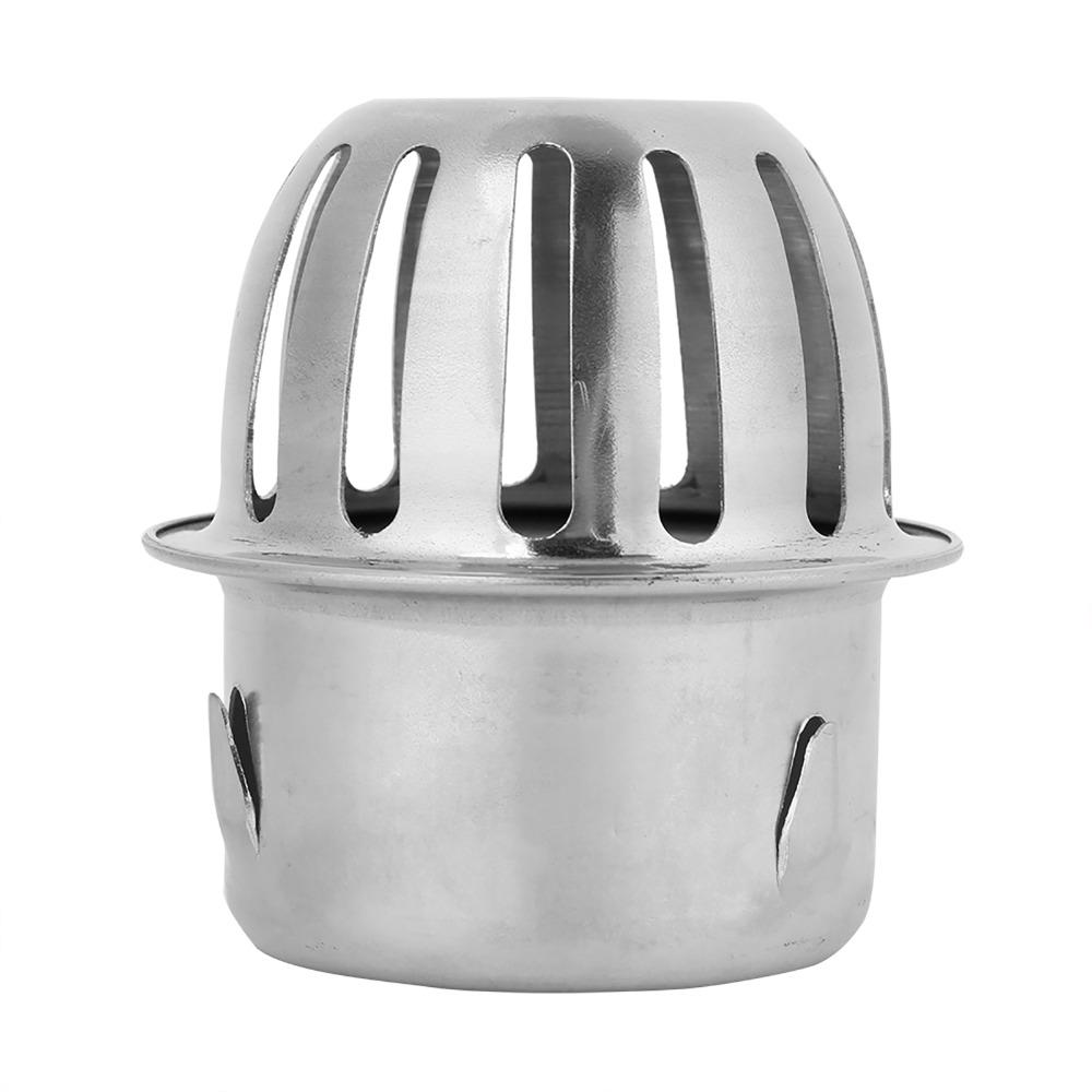 Round Shape Gutter Guard Filter 304 Stainless Steel Drain Cover Downspout Strainer Outdoor