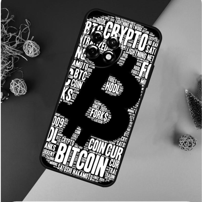 Чехол для телефона Bitcoin BTC Для OnePlus Nord 4 CE 3 2 Lite N20 N30 9 10 Pro 8T 9RT 10T 10R 13R 12R 11 12 13