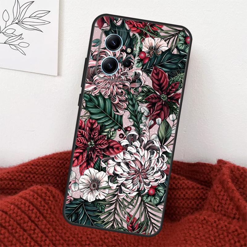 Чехол с рисунком Цветов Природы Листьев Для Xiaomi Redmi Note 13 10 11 12 14 15 Pro Plus Чехол Для Redmi 15 15C 14C 10C 12C 13C