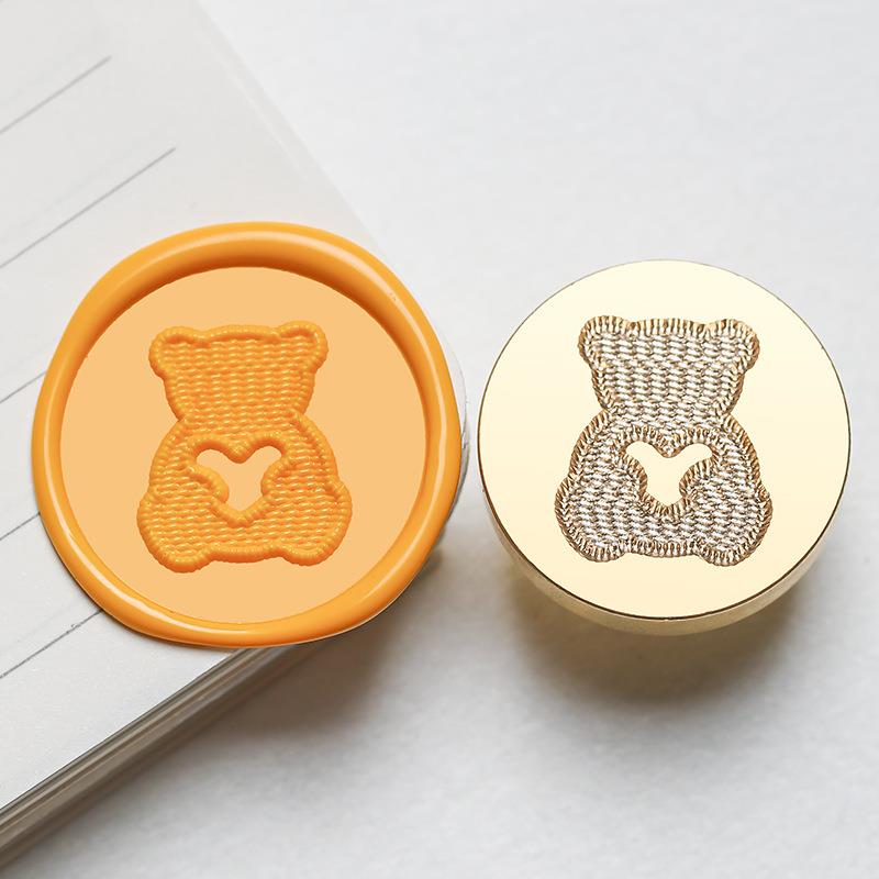 Plant Flowers Wax Seal Stamp Classic Sealing Wax Stamps Wedding Cards Decor Of Knit Rose Daisy Clover Tulips