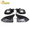 Dry Carbon Fiber Rearview Mirror Shell Set for BMW X3/X4/X5/X6/X7 – Four-Piece Kit