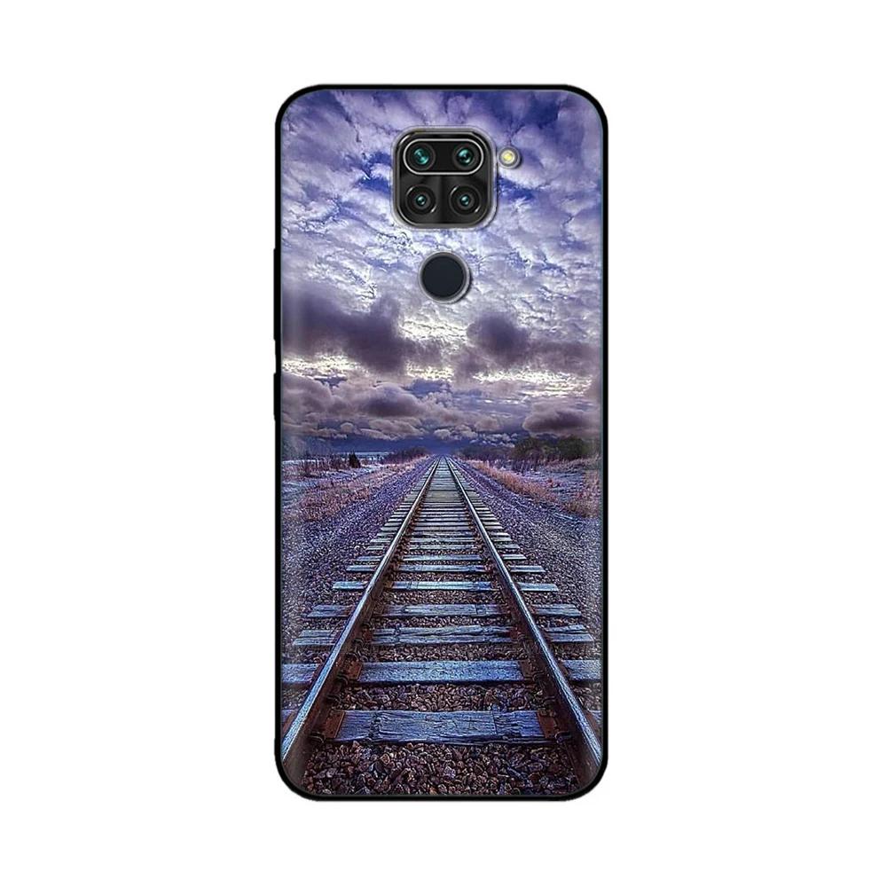 Милая задняя крышка с пандой для Redmi Note 9 Чехол для Xiaomi Redmi Note 9 Чехлы Note9 Мягкий жидкий силикон Полная защита Чехол для телефона