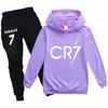 Europe and the United States hot-selling trendy brand new, pullover CRcr7 custom sweater trousers fleece warm set 1