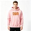 Men's Print Crewneck Long Sleeve Casual Pullover Hoodie Running Life Graphic Sweatshirt