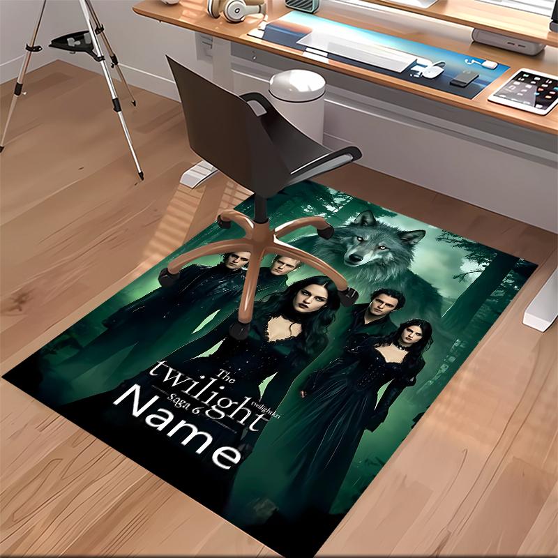 Custom personalization The Twilight Saga Print Area Rug - Soft, Washable Non-Slip Indoor Mat,Living Room,Home&Office Decorative Rug
