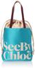 Сумка-шоппер CHS22SSB59 B29 3J9 CEYLAN GREEN [Seby Chloe] Женская [продукт]