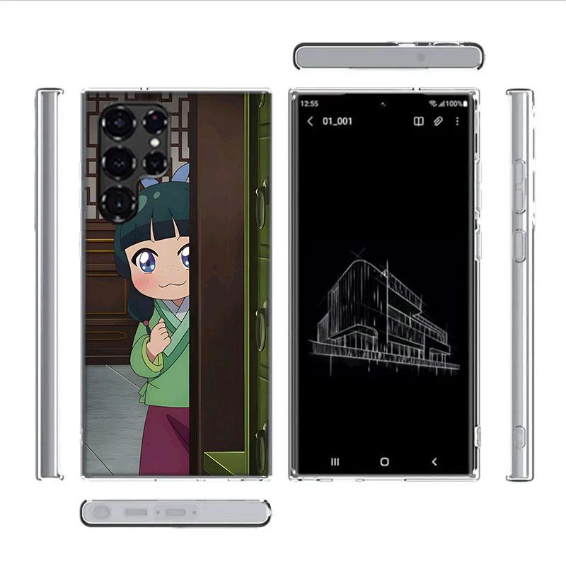 The Apothecary Diaries Capa Phone Case For Samsung S26 Ultra S25 Edge Galaxy S23 S21 S20 S24 FE S22 S10 Plus Cover Clear TPU She