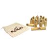 Jeu De Quilles - HOUSE OF TOYS - Finlandais - 12 Quilles - Sac De Rangement - Bois Massif