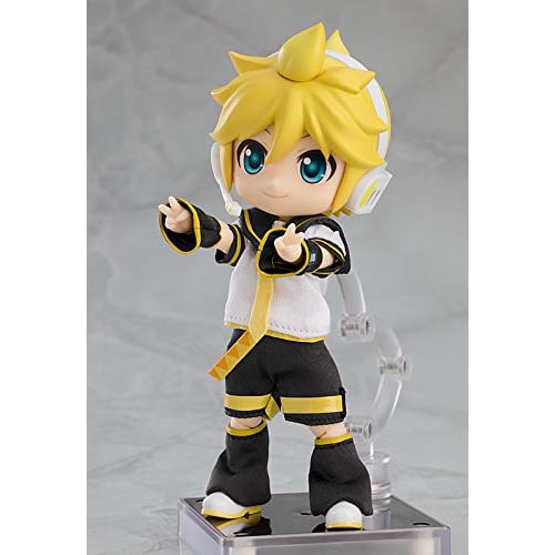 Nendoroid Doll Character Vocal Series 02 Kagamine Len Масштаб без масштаба Ткань, Магнит и Пластик Раскрашенная Подвижная Фигурка Перепродажа